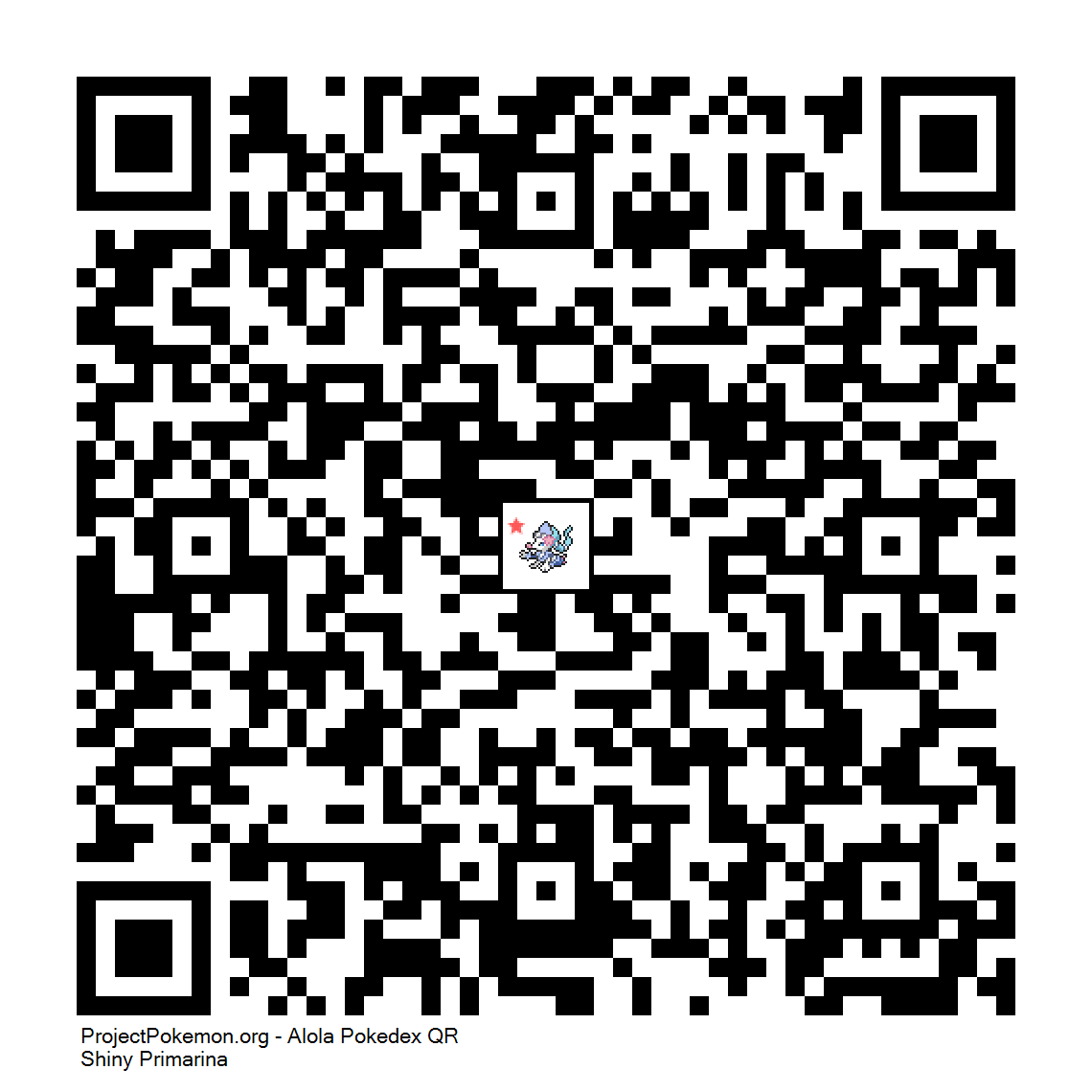 Cdigo QR de Primarina variocolor